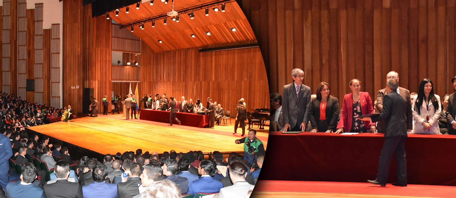 Con más de 400 graduandos se llevo a cabo la ceremonía de grados de la Facultad de Ingenieria