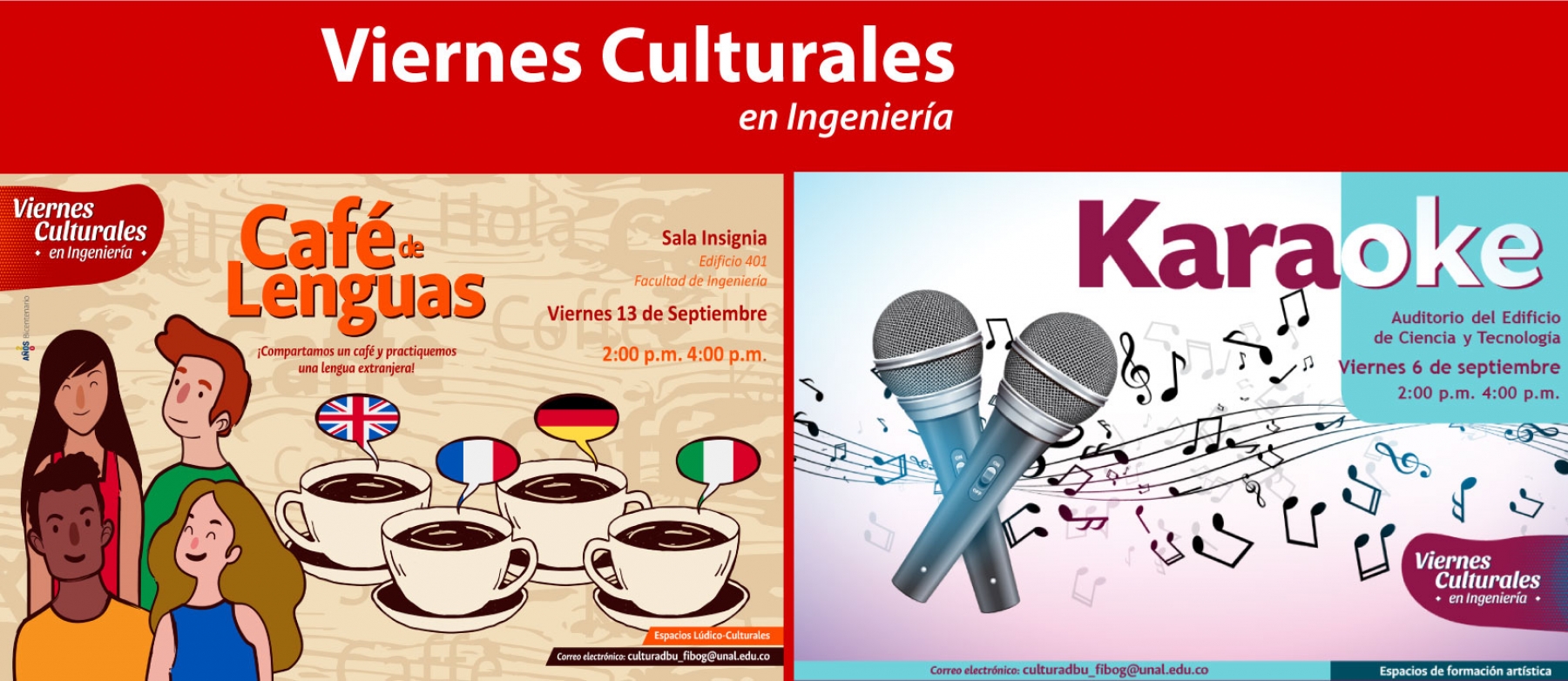 Viernes cultural en ingenieria