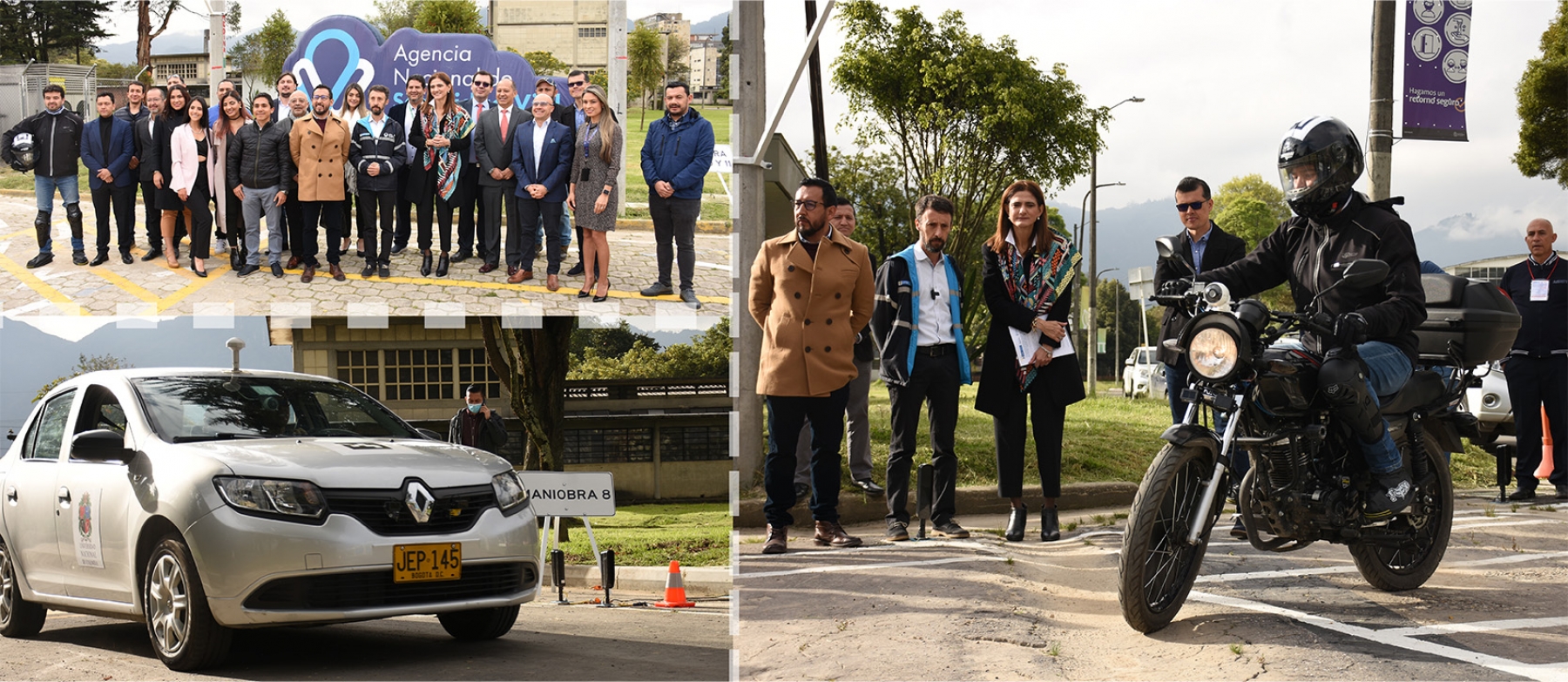 Inauguración del laboratorio de seguridad vial de la Universidad Nacional