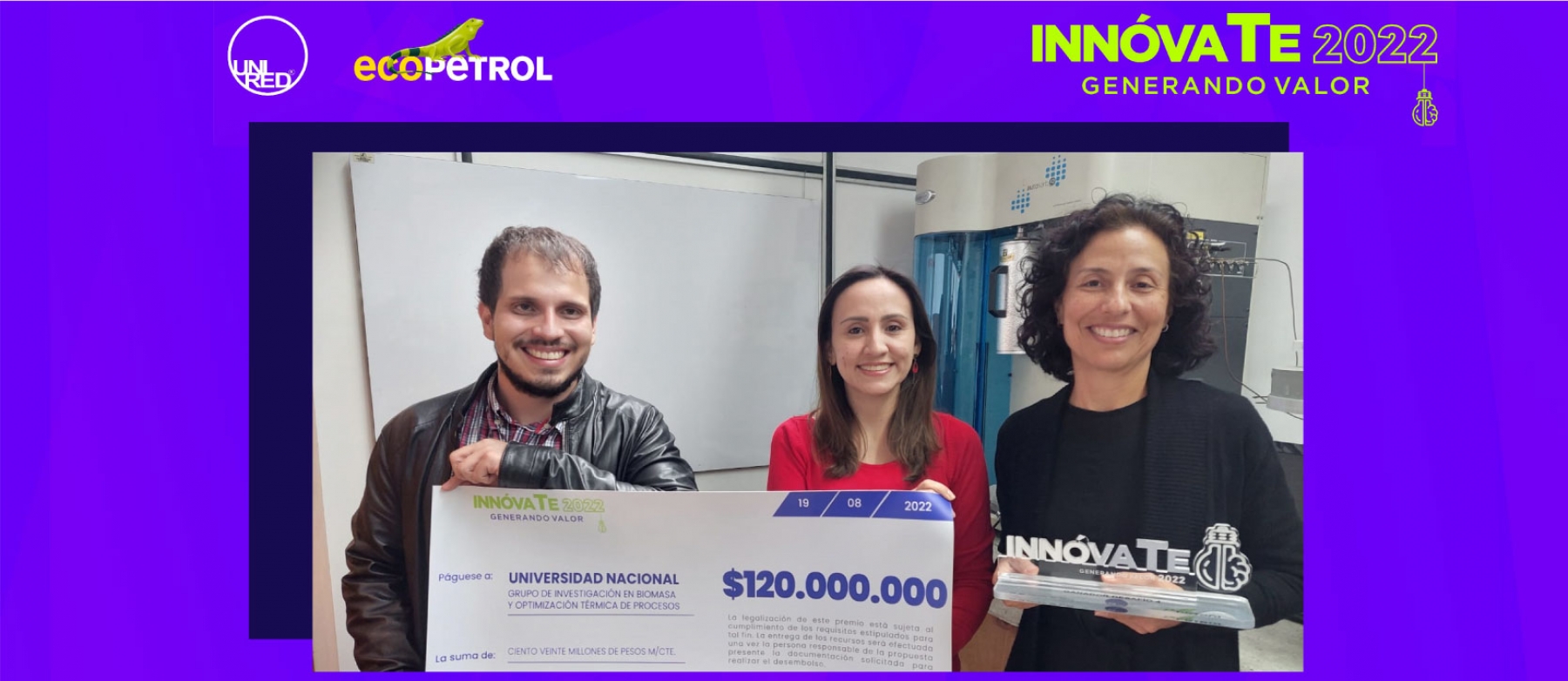 Ganadores desafío de innovación 2022